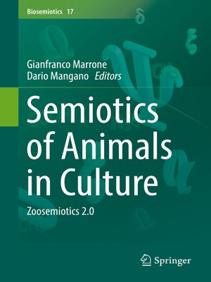 cover image of Semiotics of Animals in Culture